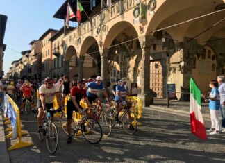 Valdarno: ciclismo vintage, successo per l’ottava edizione de “La Marzocchina”