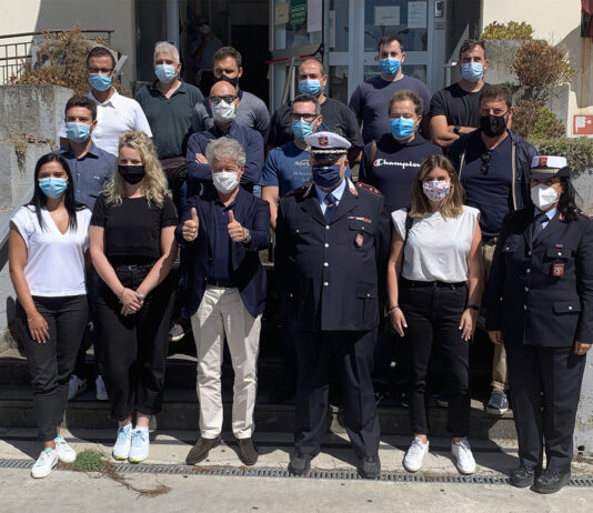 I 15 nuovi agenti della polizia municipale