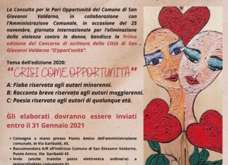 25 Novembre, la Consulta Pari Opportunità di San Giovanni istituisce il Premio letterario “O’pport’unità”