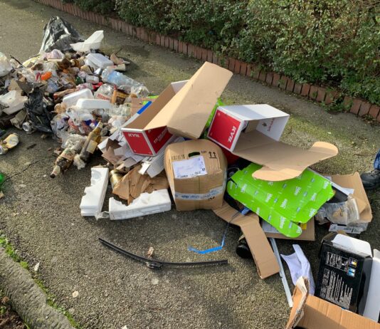 Abbandonava rifiuti in Piazza della Libertà, denunciato