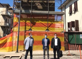 Al via un intervento manutentivo su un manufatto cabina elettrica in Via Ciuffenna a Terranuova