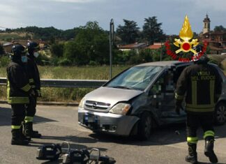 Faella: scontro fra due veicoli, tre le persone ferite