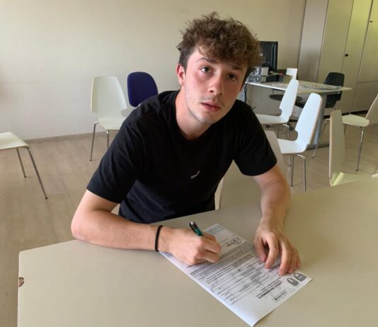 Terranuova Traiana – presentazione nuovo arrivo prima squadra Luca Romanò