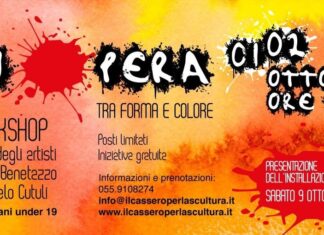 Montevarchi: l’1 e il 2 ottobre spazio al workshop “IN OPERA-Tra forma e colore”