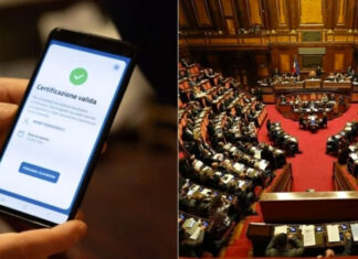 Dal 15 ottobre obbligo del Green Pass anche in Senato