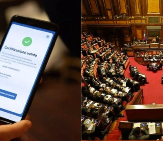 Dal 15 ottobre obbligo del Green Pass anche in Senato