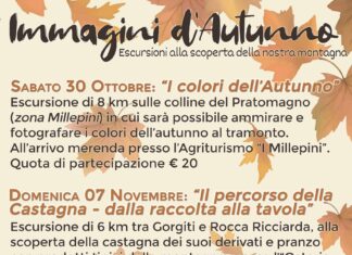 A San Giovanni V.no “Immagini d’autunno, escursioni alla scoperta della nostra montagna”