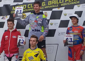 Andrea Cipriani è il campione toscano della 125 Junior