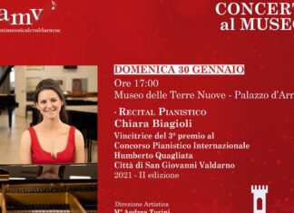 San Giovanni Valdarno, “Concerti al Museo”: ultimo appuntamento con Chiara Biagioli