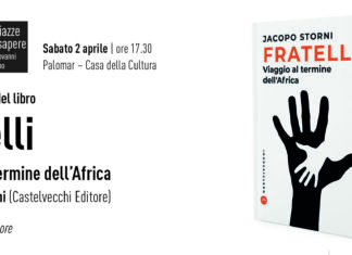 Jacopo Storni ospite a Palomar con il suo libro “Fratelli: Viaggio al termine dell’Africa”