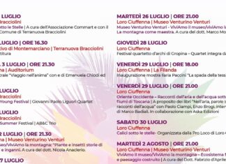 Eventi estivi: tutta la programmazione a Terranuova e Loro Ciuffenna