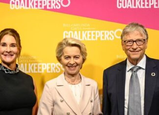 Bill Gates premia Ursula von der Leyen nel suo ruolo di sostenitrice della salute globale