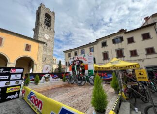 Panariello, un fulmine alla Casentino Bike