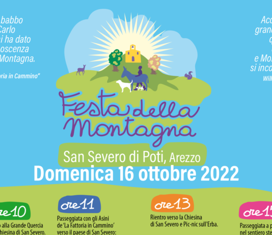 Festa della Montagna San Severo di Poti, Arezzo Domenica 16 ottobre 2022