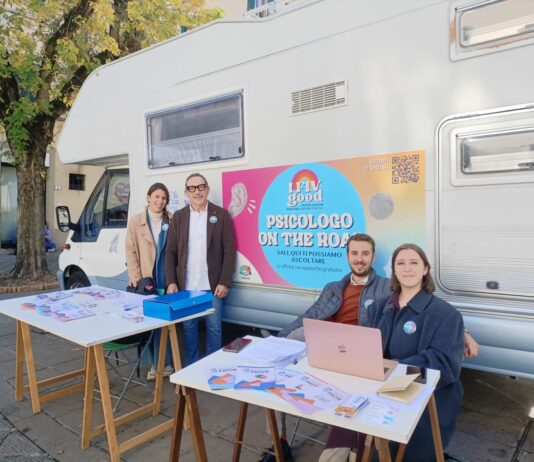 A Figline arriva lo Psicologo on the road