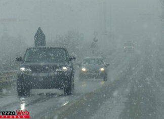 Arriva la neve, codice giallo sui rilievi appenninici fiorentini e aretini