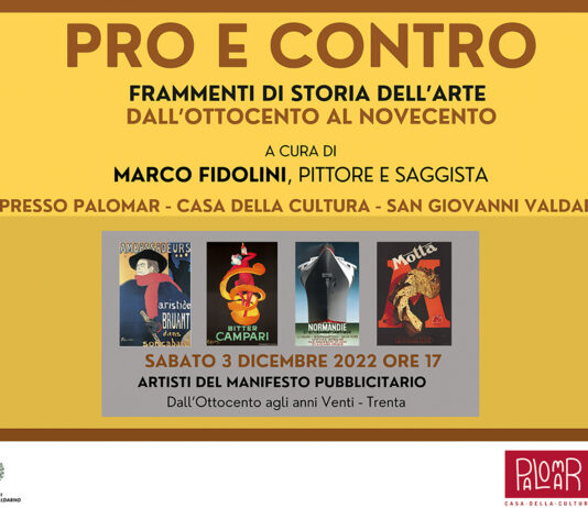 “Pro e contro. Frammenti di storia dell’arte dall’Ottocento al Novecento”: sabato il terzo appuntamento