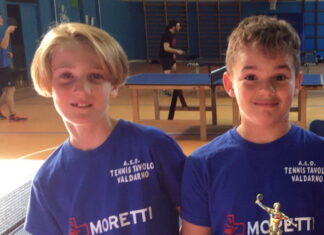 Tennistavolo Valdarno: Ernesto Innocenti e Alessandro Chellini qualificati per i Campionati Italiani