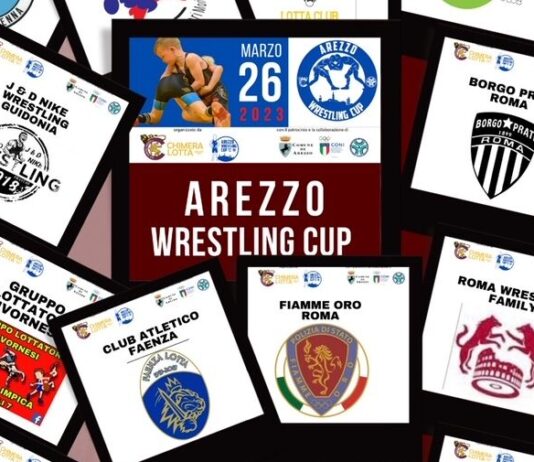 Lotta Greco Romana: i lottatori più giovani si danno appuntamento all’Arezzo Wrestling Cup