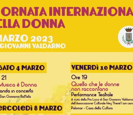 Giornata internazionale dei diritti della donna, gli eventi e le iniziative a San Giovanni Valdarno