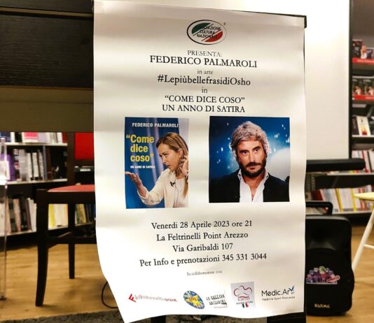 “Le più belle frasi di Osho” ad Arezzo: quando la cultura si fa con una risata