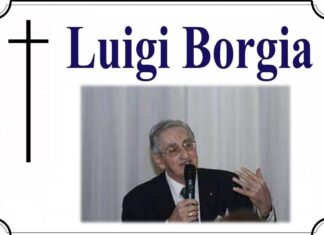 Il comm. Luigi Borgia è mancata all’affetto dei suoi cari