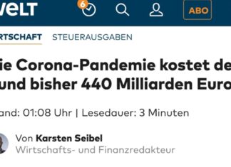 Il sistema emergenza è costato alla Germania 440 miliardi di euro