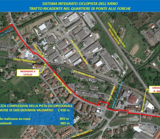 Ciclopista del Chianti: presto i lavori nel quartiere Ponte alla Forche – Porcellino