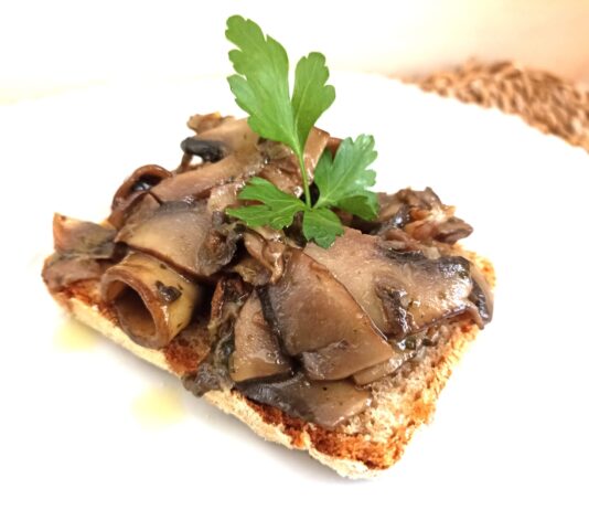 Bruschettoni ai funghi saporiti