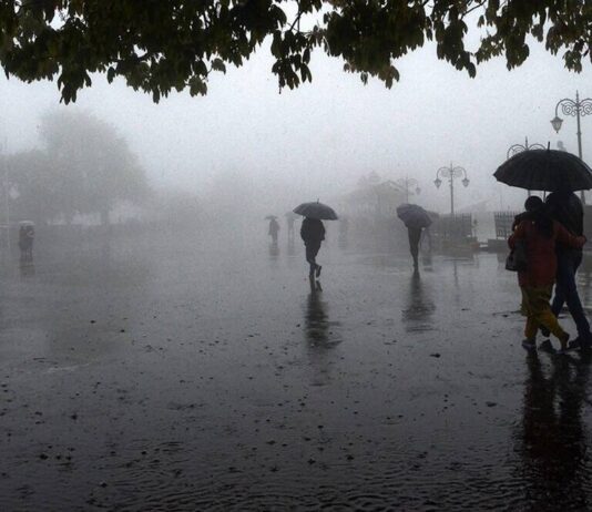 Pioggia e temporali forti, prolungato il codice giallo a tutto mercoledì 14 giugno