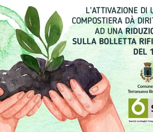 Compostiere domestiche, venerdì 24 novembre una distribuzione sotto i portici del Comune di Terranuova