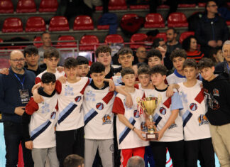 L’Under 14 della Scuola Basket Arezzo terza al Trofeo Garbosi