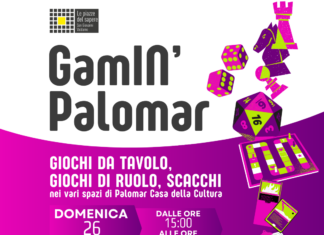 GamIn’ Palomar, nuovo appuntamento domenica 26 maggio