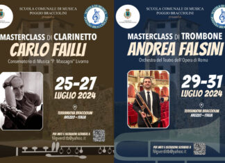 Quattro masterclass con musicisti di fama nazionale e internazionale A Terranuova alla Scuola di musica comunale Poggio Bracciolini