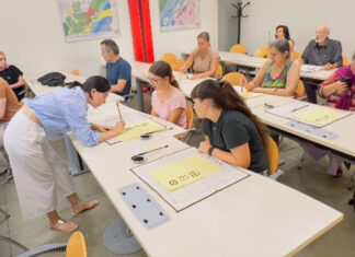 Grande partecipazione per il workshop di calligrafia cinese a San Giovanni Valdarno