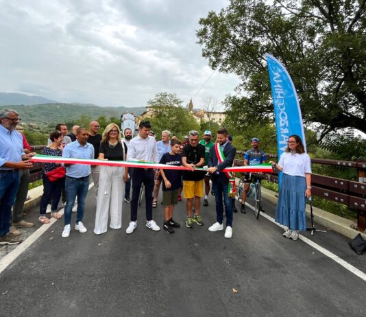 Inaugurato il ponte di Piantravigne in concomitanza con il passaggio della corsa ciclistica ‘La Marzocchina’