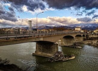 Chiusura al traffico in prossimità del ponte Ipazia a San Giovanni Valdarno