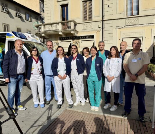 Grande partecipazione a San Giovanni Valdarno per il Defibrillation Day