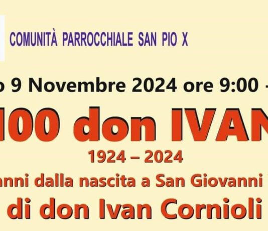Ricorrono i 100 anni dalla nascita di Don Ivan Cornioli