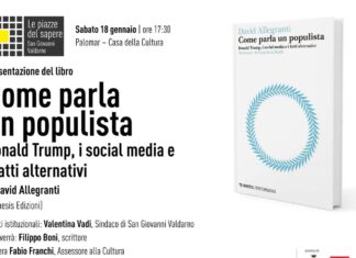 “Come parla un populista”, la presentazione del libro di David Allegranti