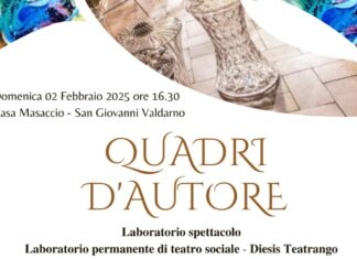 Domenica 2 febbraio Diesis Teatrango trasforma le opere pittoriche in emozionanti quadri viventi