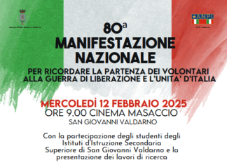 San Giovanni Valdarno commemora la partenza dei volontari per la guerra di Liberazione