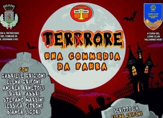 Giovedì 13 marzo al teatro Masaccio andrà in scena, “Terrrore, una commedia da paura”