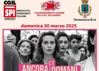 Proiezione gratuita del film “C’è ancora domani” all’auditorium Le Fornaci