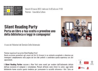 Silent book e Silent reading party nelle Piazze del sapere di marzo