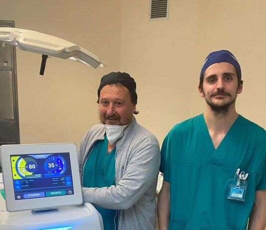 All’ospedale Santa Maria alla Gruccia eseguito il trattamento laser ad holmio per la patologia prostatica