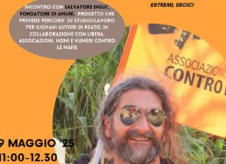 Salvatore Inguí in Valdarno per tre incontri rivolti ai giovani