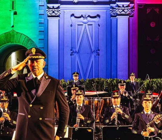 La Banda della Polizia di Stato in concerto a Montevarchi
