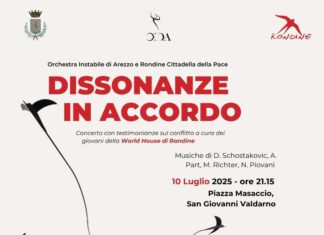 San Giovanni Valdarno: concerto di Oida in piazza Masaccio