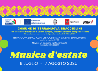 Terranuova Bracciolini: Musica d’estate, sei appuntamenti di musica